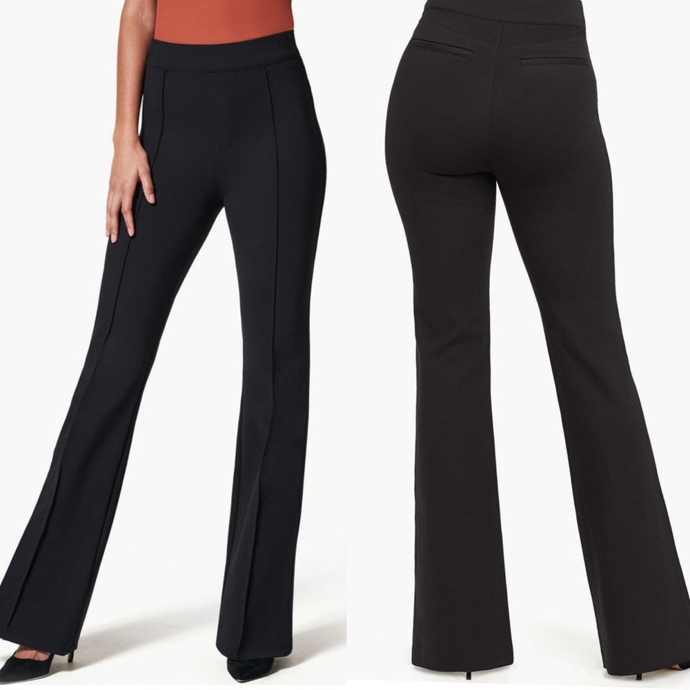 SPANX Black Flare Pants